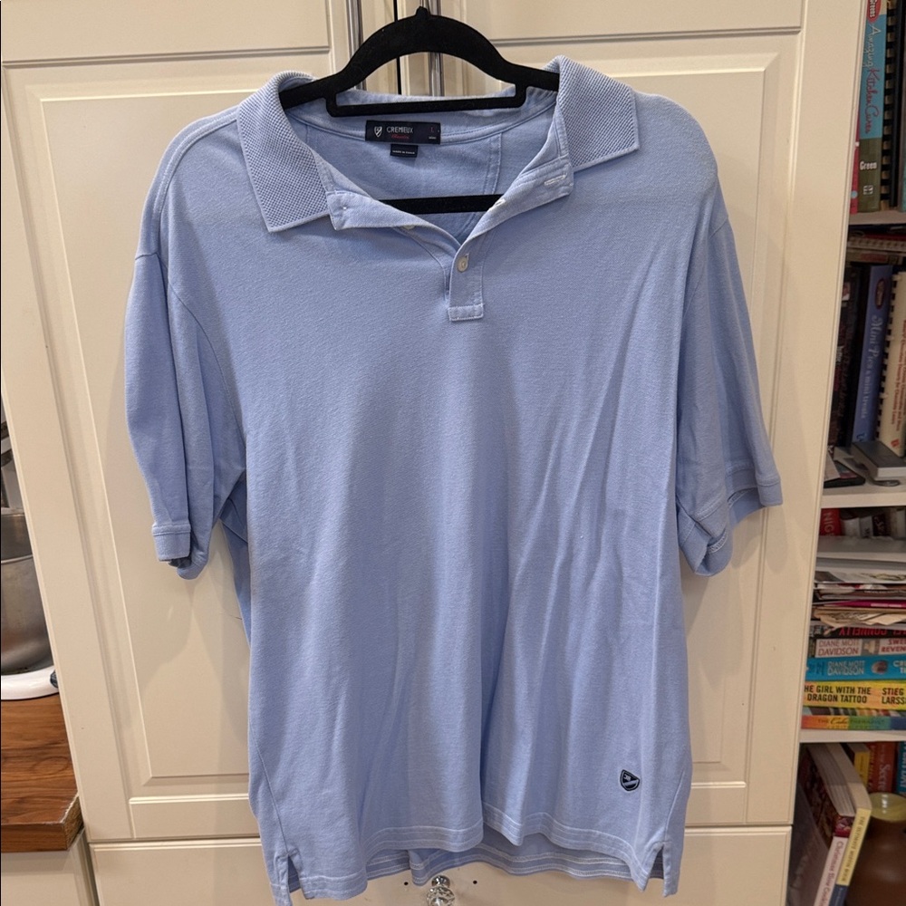 Cremieux Sky Blue Men's Polo Shirt